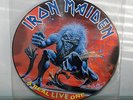 IRON MAIDEN - A REAL LIVE ONE PIC LP PICTURE DISC VINYL RECORD RARE NM HARRIS