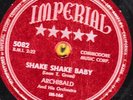 78-BLUES-ARCHIBALD-SHAKE SHAKE BABY/BALLIN' WITH ARCHIE on IMPERIAL-
