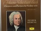 HENRYK SZERYNG Bach Solo Violin Near Mint DG 1960s Stereo Tulip 3LP Box