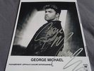 George Michael RARE signed autographed photo WHAM stunning 8 x 10 UACC RD#336
