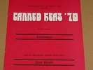 Canned Heat/Renaissance/Deep Purple 1970 UK Tour Programme