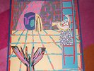 AZTEC CAMERA POSTER   HIGH LAND HARD RAIN. 1983 Orig promo. EX