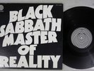 BLACK SABBATH MASTERS OF REALITY VERTIGO SFX-7400 Japan Promo Vinyl LP