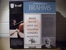 BRUNO WALTER:BRAHMS SYMPHONIE Nr.4 LP CSO DARK MAROON PHILIPS STEREO