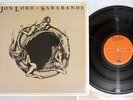 JON LORD SARABANDE POLYDOR/OYSTER MWF 1017 Japan Vinyl LP