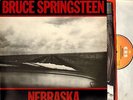 BRUCE SPRINGSTEEN nebraska (promo) LP EX+/VG+ 25100 A5/B6 uk with insert 1982