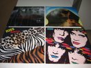 KISS: 4x LP/Vinyl: Hot in the shade, Revenge, Asylum, Animalize