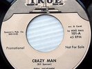 BEN HUGHES r&b rocker promo 45 CRAZY MAN b/w A GIRL TO LOVE strong vg TRUE JR329