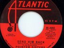 NORTHERN SOUL - POINTER SISTERS - SEND HIM BACK - ATLANTIC LABEL - RI