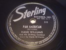 Hank Williams + Drifting Cowboys - STERLING 210 - 1st Label