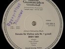 * 3 LP DGG - BACH - SZERYNG - SONATAS & PARTITAS FOR VIOLIN WHITE LABEL SAMPLE *