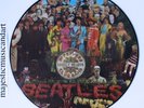 THE BEATLES SGT PEPPERS LONELY HEARTS CLUB BAND PICTURE DISC VINYL LP N.MINT