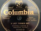 Columbia 15702D Buster Carter & Preston Young LAZY FARMER BOY E+1931 Posey Rorer