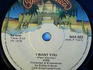 KISS- SOUTH AFRICA 45-I WANT YOU-7 SINGLE-EXCELLENT UNPLAYED CONDITION
