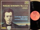 TELARC DIGITAL GERMANY Mahler SLATKIN Symphony #1 