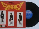 Meet The Supremes Motown 606 Original 1962 Mono Bar Stools Cover LP Soul Record
