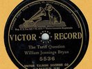 POLITICAL SPOKEN WORD 78 : WILLIAM JENNINGS BRYAN ON VICTOR GRAND PRIZE 5536