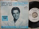 Elvis Presley - DEMO / PROMO - Love Letters / Come What May - USA 45rpm + PS