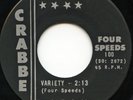 HEAR- Rare Garage 45- Four Speeds - Eagles, Don Henley's 1st Record - Crabbe 100