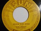 ELVIS PRESLEY Milkcow Blues Boogie 45 rpm SUN #215 1954 ORIGINAL 3 PUSH MARKS