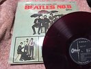 Beatles NO.5 Japan 60's LP RED WAX Odeon (OR-7103)