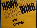 Original HAWKWIND/HAWKLORDS Concert Poster Leicester 23rd October 1978