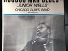 JUNIOR WELLS' Chicago Blues Band-Hoodoo Man Blues-LP 1974? Delmark DS-612 EX/EX