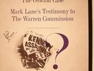 THE OSWALD CASE Mark Lane's Testimony 2xLP BOX Broadside RARE JFK Q-612