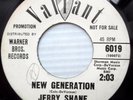 Jerry Shane POPCORN new breed PROMO 45 New Generation I Never Had It So Bad F104