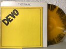 Devo Tigerwax Yellow & Black Vinyl Rare