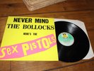 SEX PISTOLS - NEVER MIND THE BOLLOCKS - ORIG 1977 DUTCH LP TWO VIRGINS PUNK LP