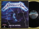 METALLICA RIDE THE LIGHTNING LP 2008 US HALF SPEED MASTERED VG++/EX+ LYRIC SHEET