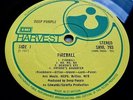 DEEP PURPLE Fireball 1971 UK HARVEST 1st PRESS w/INSERT - NEAR MINT