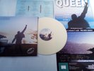 Queen - Made In Heaven - UK 1995 White vinyl Parlophone vinyl LP + 2 ad cards
