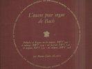 Marie-Claire ALAIN, J.S. BACH Préludes et Fugues French LP DF 131