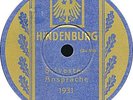 Paul von Hindenburg  Silvester Ansprache /  Geburtstags - Danksagung - 1932