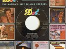 Rockabilly 45 TINY MORRIE Bernadine DOT VG+ HEAR