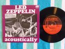 LED ZEPPELIN Acoustically 45 rpm 7
