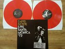 DAVID BOWIE RARE RED VINYL LIVE SANTA MONICA ‘72 - NEW VINYL LP