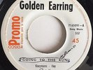 GOLDEN EARRING - Going To The Run - RARE COSTA RICA  RADIO PROMO 45
