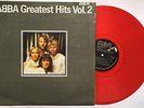 ABBA - Greatest Hits Vol. 2 - RARE EL SALVADOR LP RED VINYL