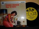 CONNIE FRANCIS.SINGS FOR MAMA.MGM 4 TRACK EP.7