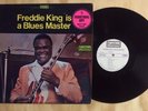 BLUES LP FREDDIE KING IS A BLUES MASTER WLP DJ PROMO MINT COTILLION CLEAN