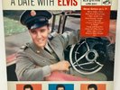 1960 A Date With Elvis Presley Army Radiogram Original LP Vinyl RCA Victor 1959
