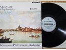 SAX 2468 COLUMBIA BLUE / SILVER 1st ED, MOZART SYMPHONIES 38/39, KLEMPERER NM LP