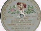 ZONOPHONE 1910 CORONATION PUZZLE PLATE 78 - KING GEORGE V - QUEEN MARY