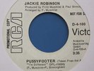 JACKIE ROBINSON Pussyfooter Sympathy For The Devil FUNK DISCO PROMO RCA 45