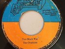 THE OVATIONS - TOO MUCH WAR - INTERNATIONAL ( RARE ROOTS 7 )