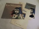 LES MISERABLES VINYL LP  LONDON CAST DOUBLE ALBUM AND BROCHURE