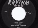 Doo Wop R&B 45 LITTLE WILLIE LITTLEFIELD Ruby-Ruby/Easy Go Rhythm HEAR Rare